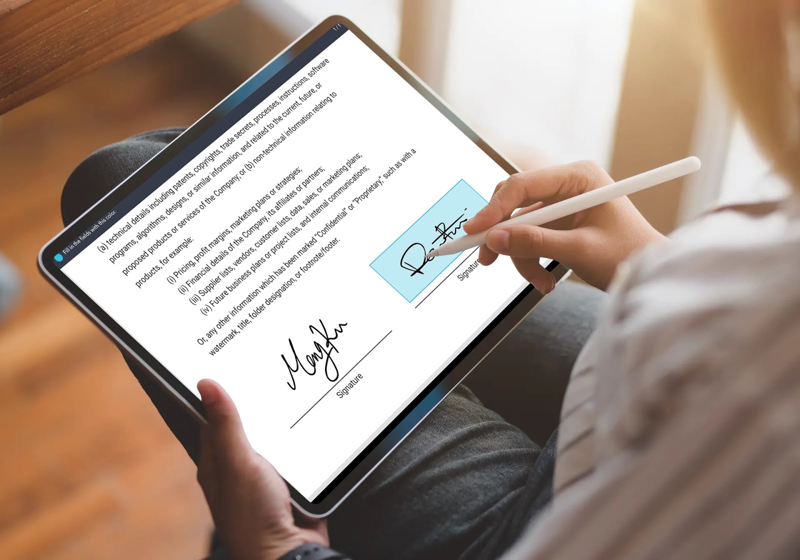 How To Request An Electronic Signature