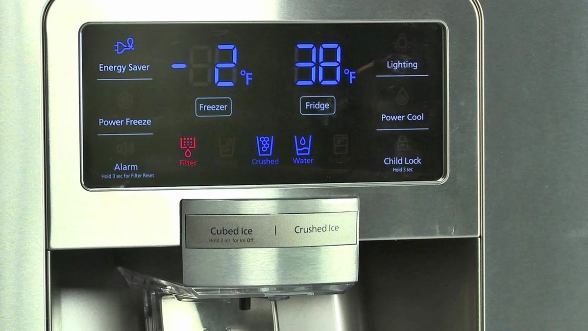 How To Reset The Water Filter Light On Samsung Refrigerator
