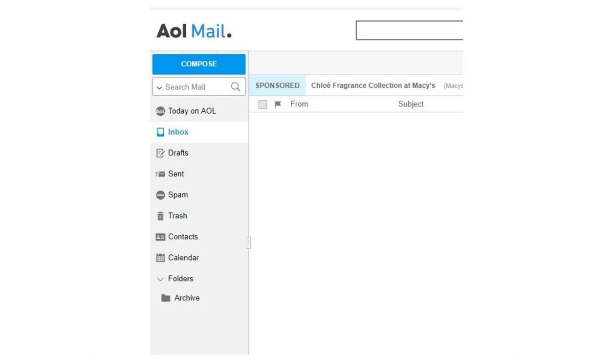 How To Search Email In AIM Or AOL Mail