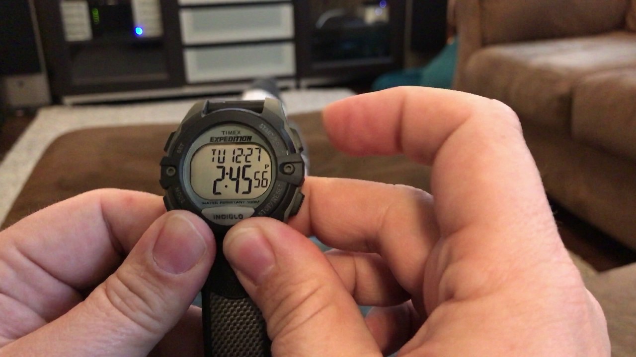 How To Set Timex Expedition Watch