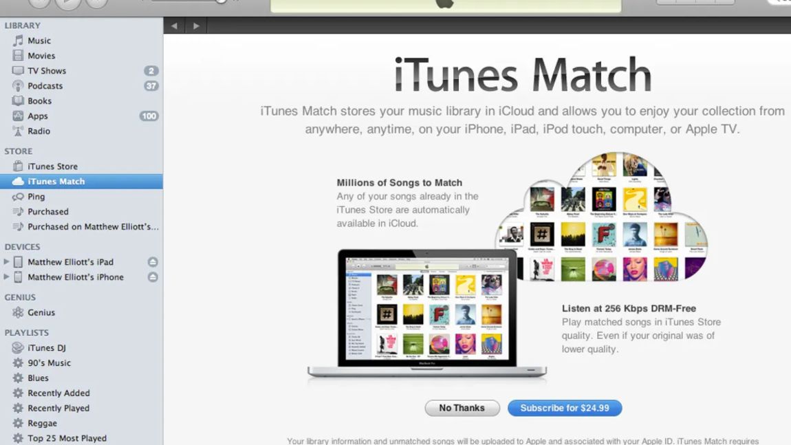 How To Set Up And Use ITunes Match On IPhone