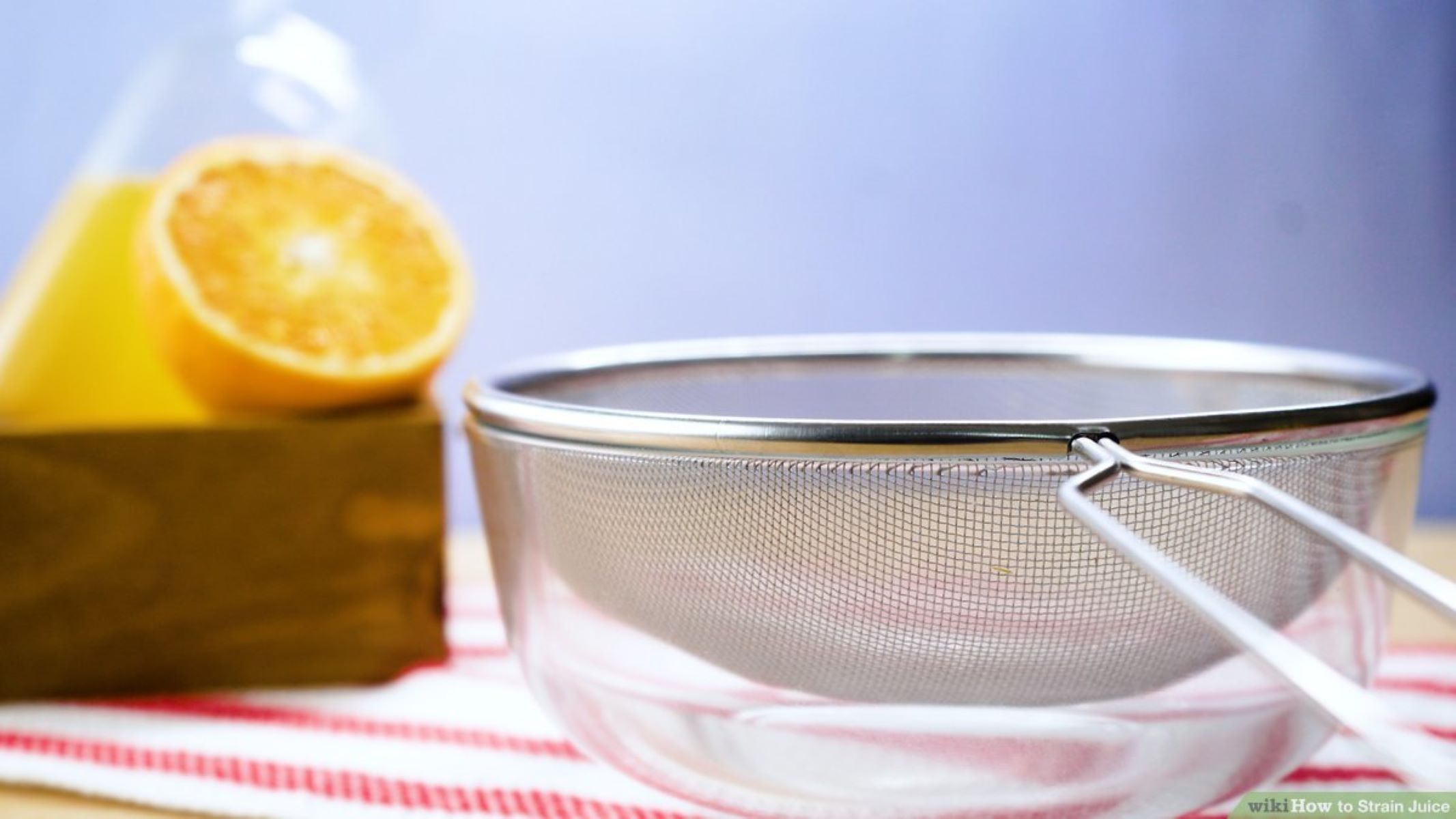 How To Strain Juice Without A Strainer