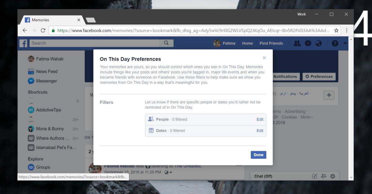 How To Turn Off Facebook Memories
