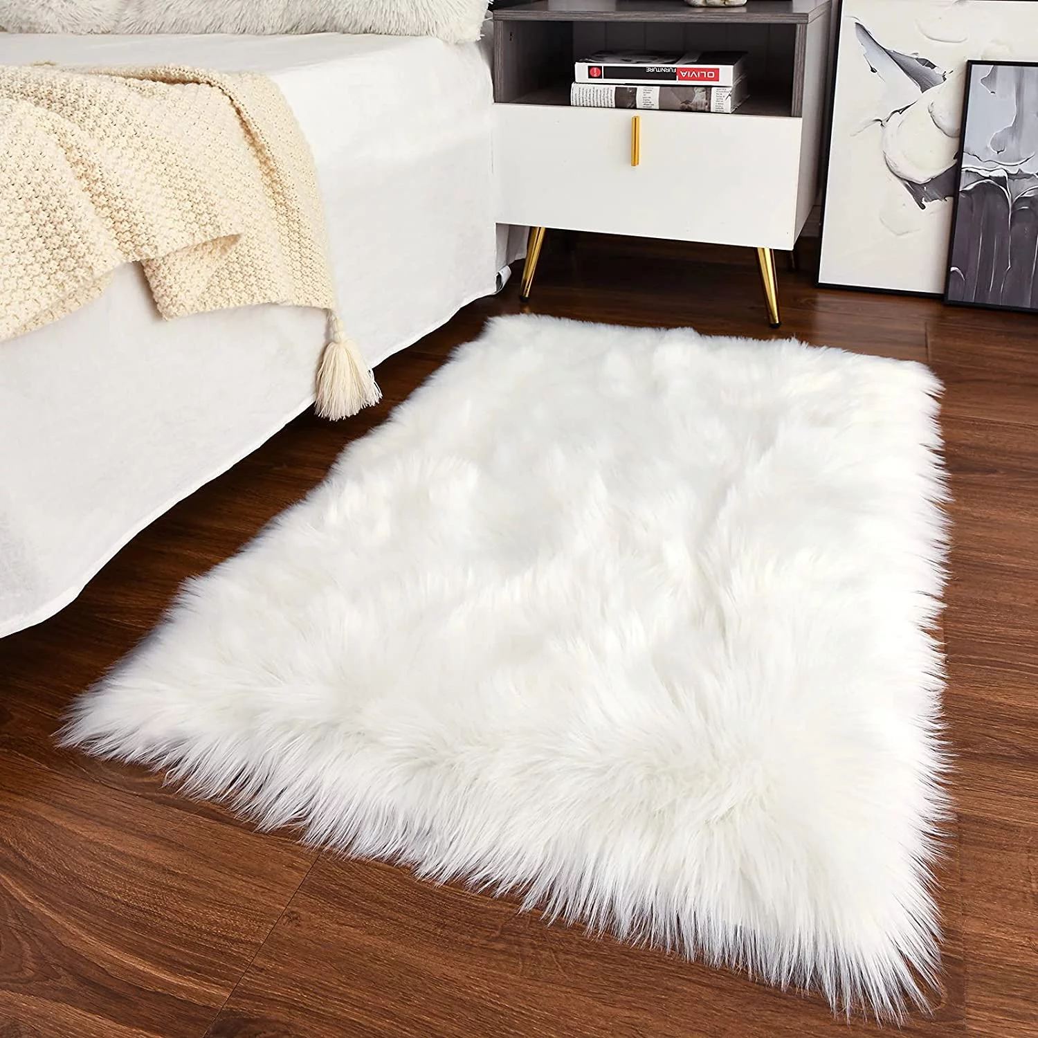 How To Wash White Fur Rug