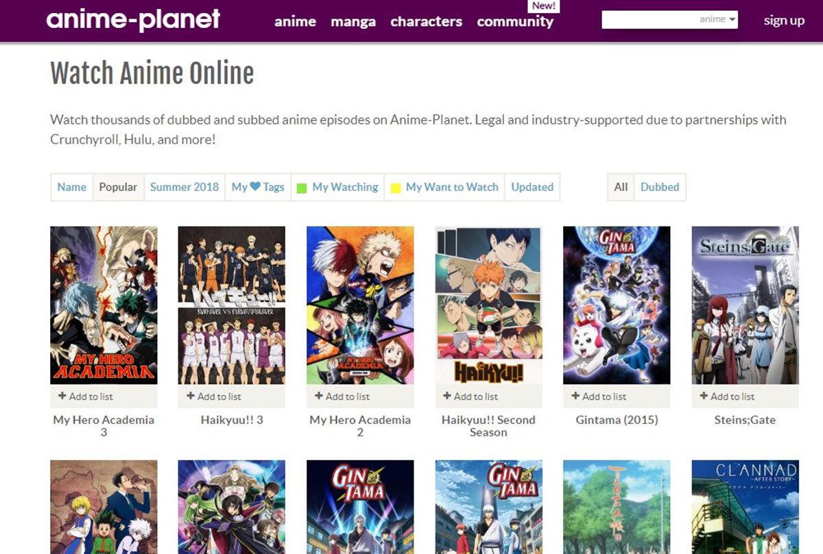 How To Watch Anime On Anime-Planet