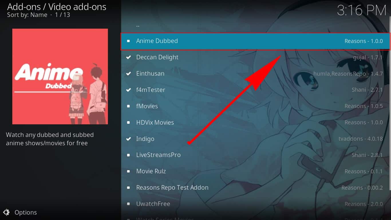 How To Watch Dubbed Anime On Kodi