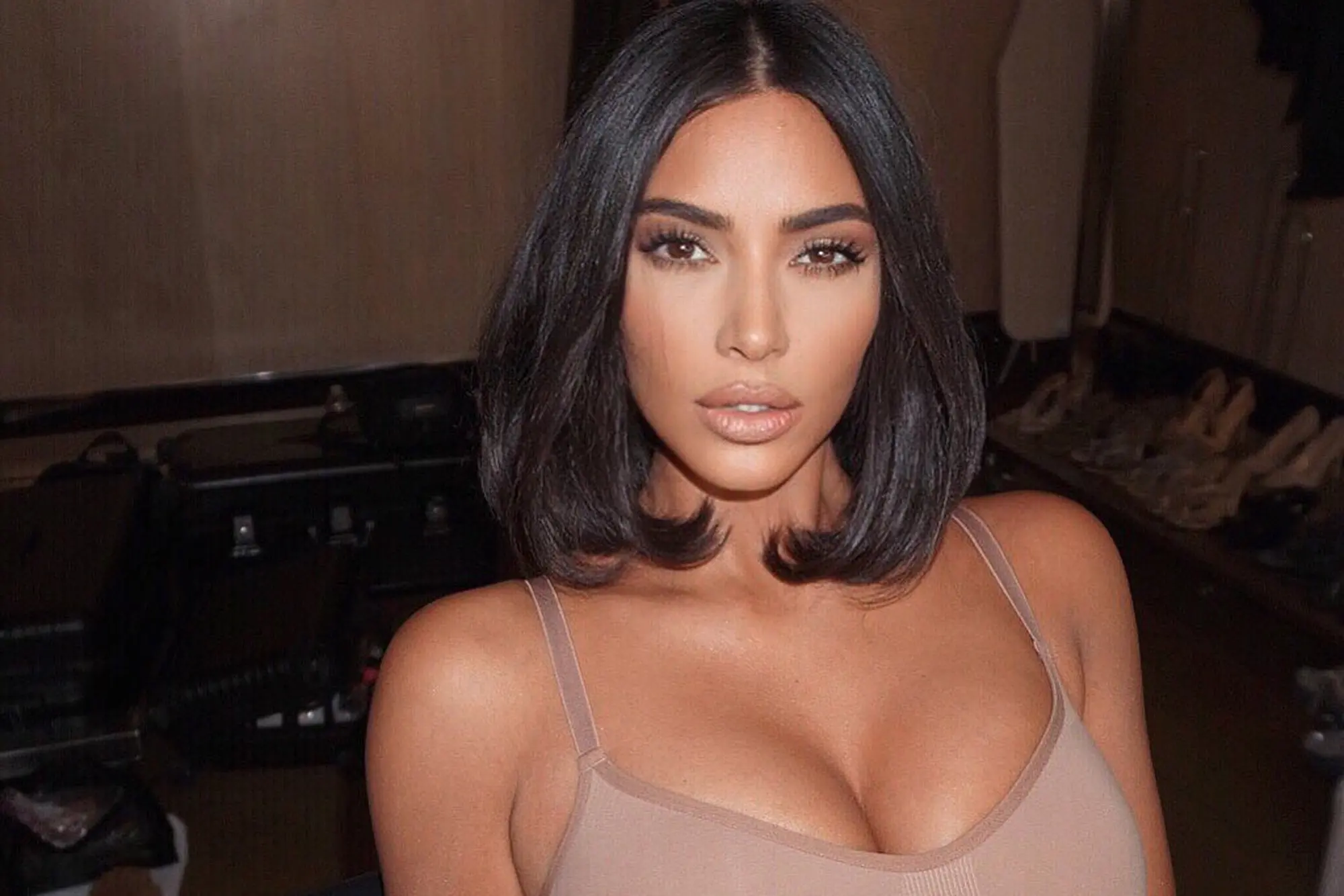 Kim Kardashian Launches SKIMS Bra With Built-In Nipples