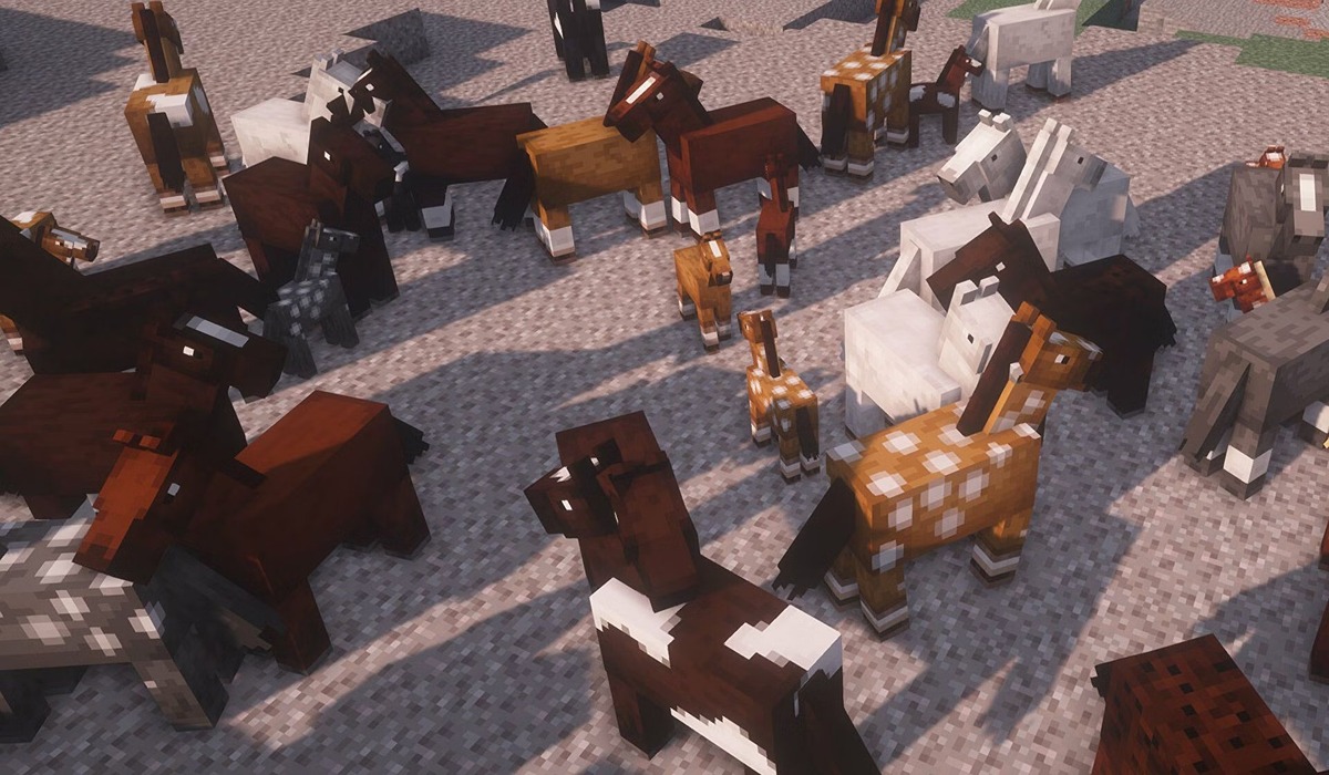 Minecraft Animals Explained: Horses, Donkeys And Mules