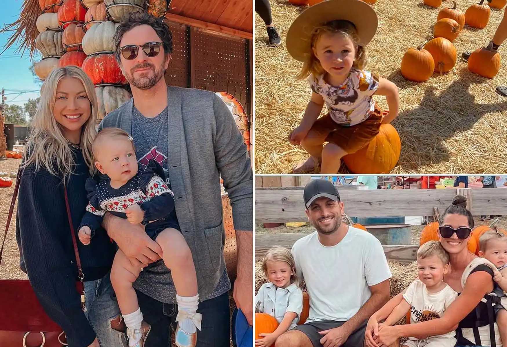 Tom Wilson enjoying his time at the pumpkin patch