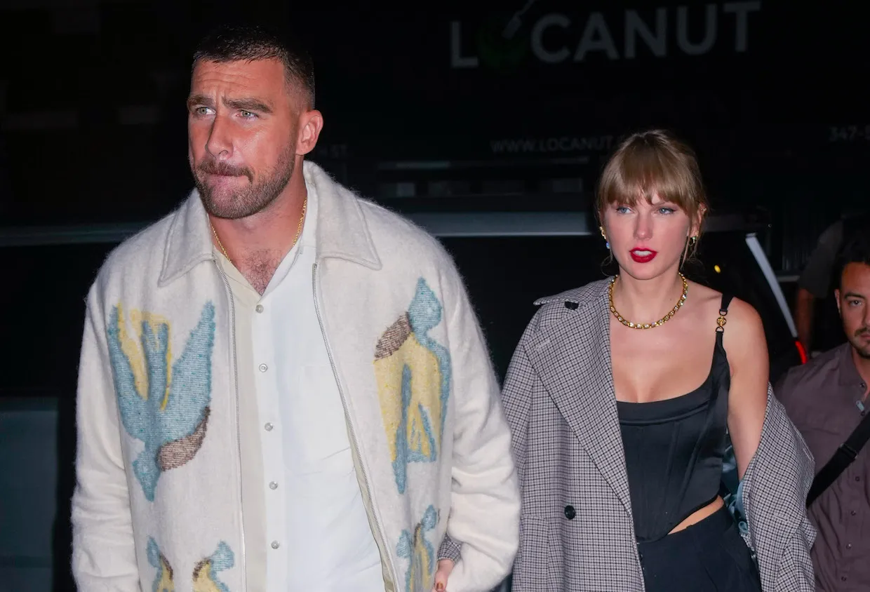 Taylor Swift And Travis Kelce Show PDA As They Head Into Nobu Before SNL