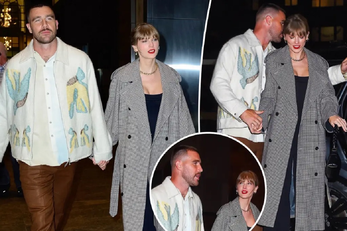 Taylor Swift And Travis Kelce Spotted Holding Hands During Dinner Date In NYC