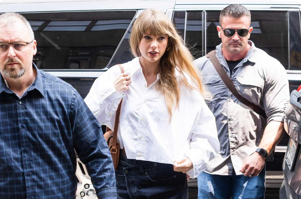 Taylor Swift’s Trendsetting Denim Shorts At Travis Kelce’s Game Sell Out Online