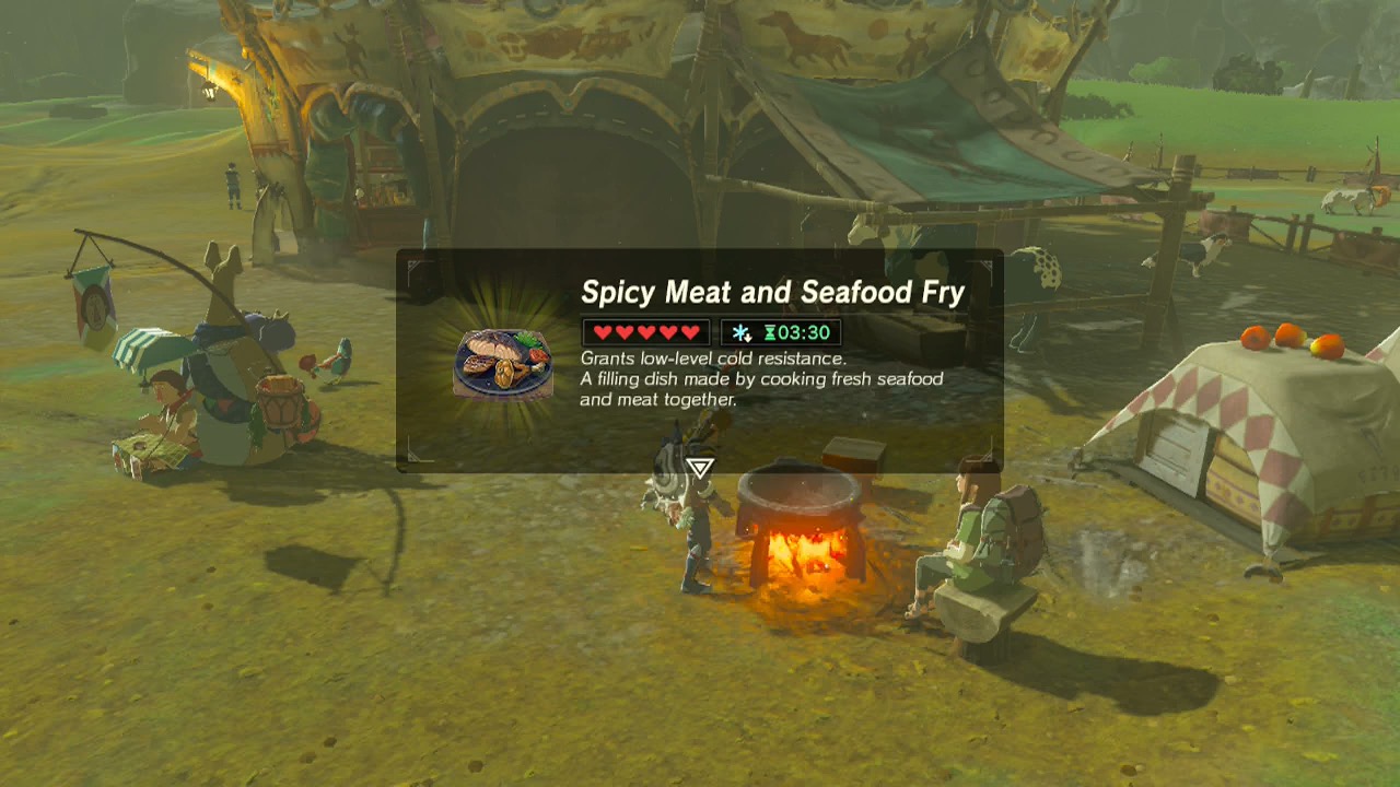 The Ultimate Guide To Legend Of Zelda: Breath Of The Wild Recipes