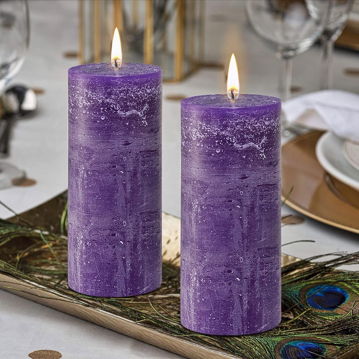 What Does Purple Candle Mean