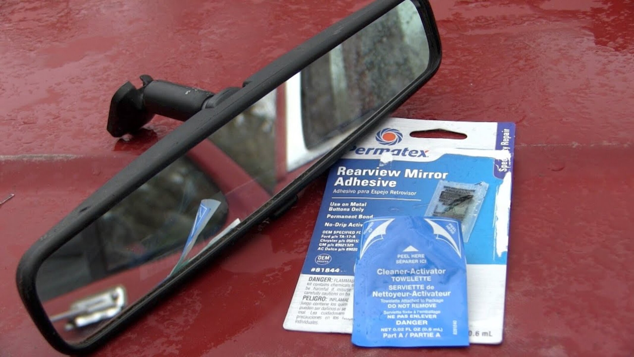 What Glue To Use For Rear View Mirror