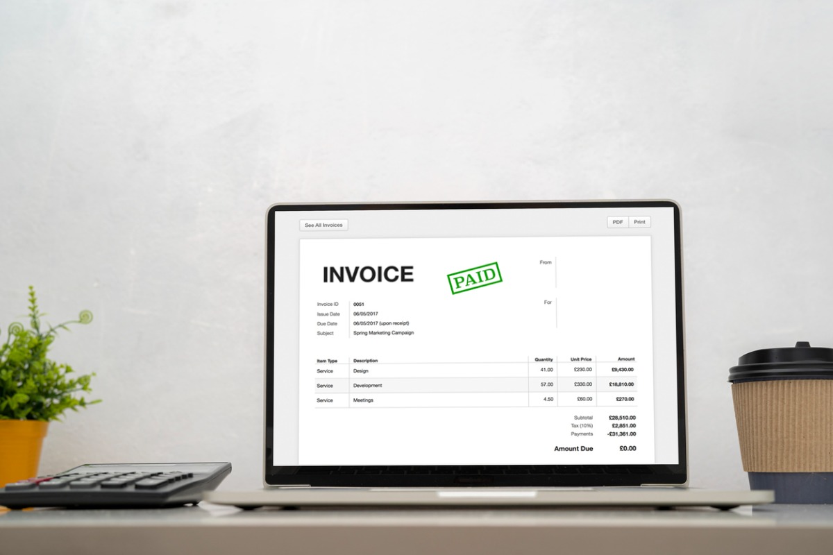 What Is Electronic Invoice Form