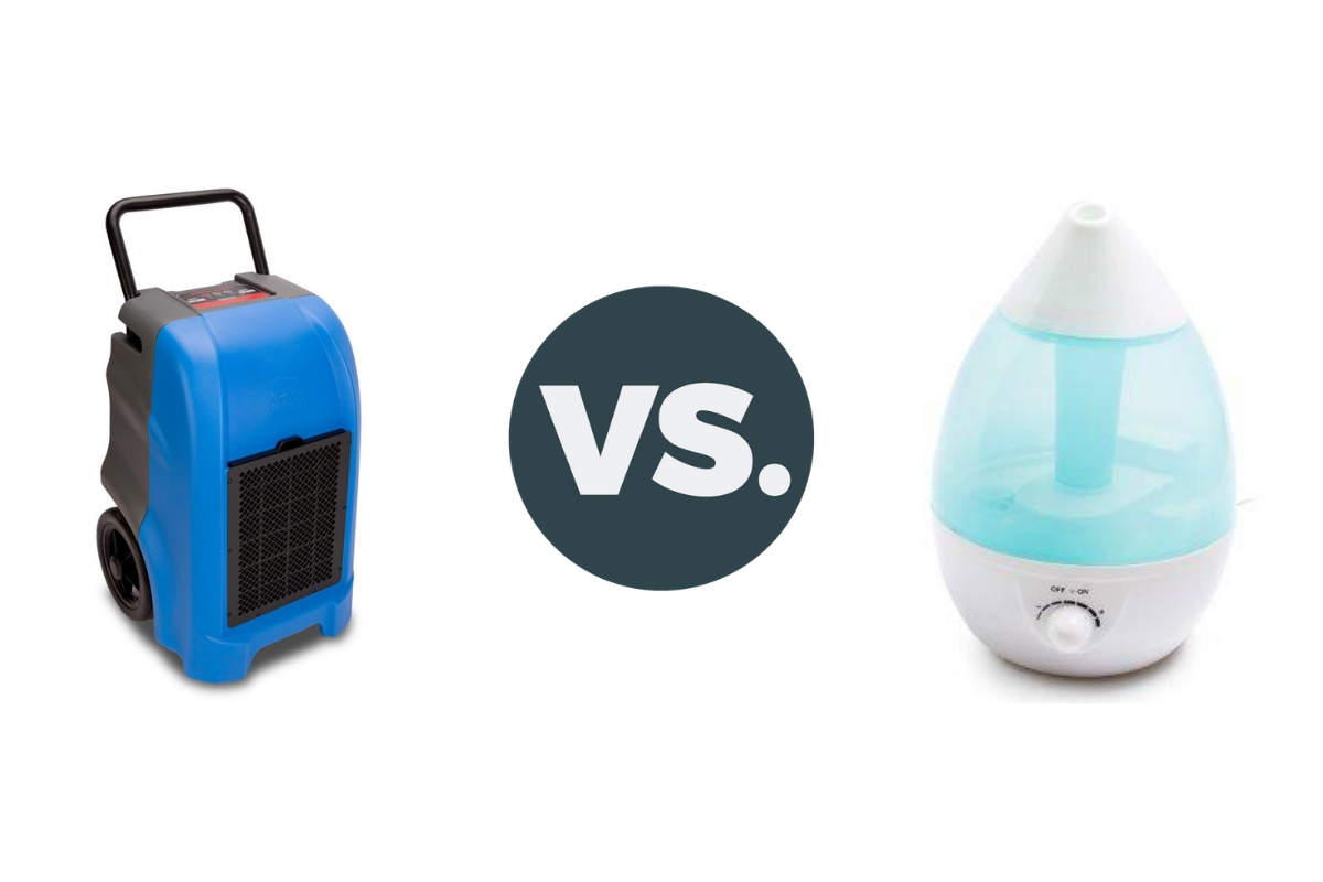 What Is The Difference In A Humidifier And A Dehumidifier