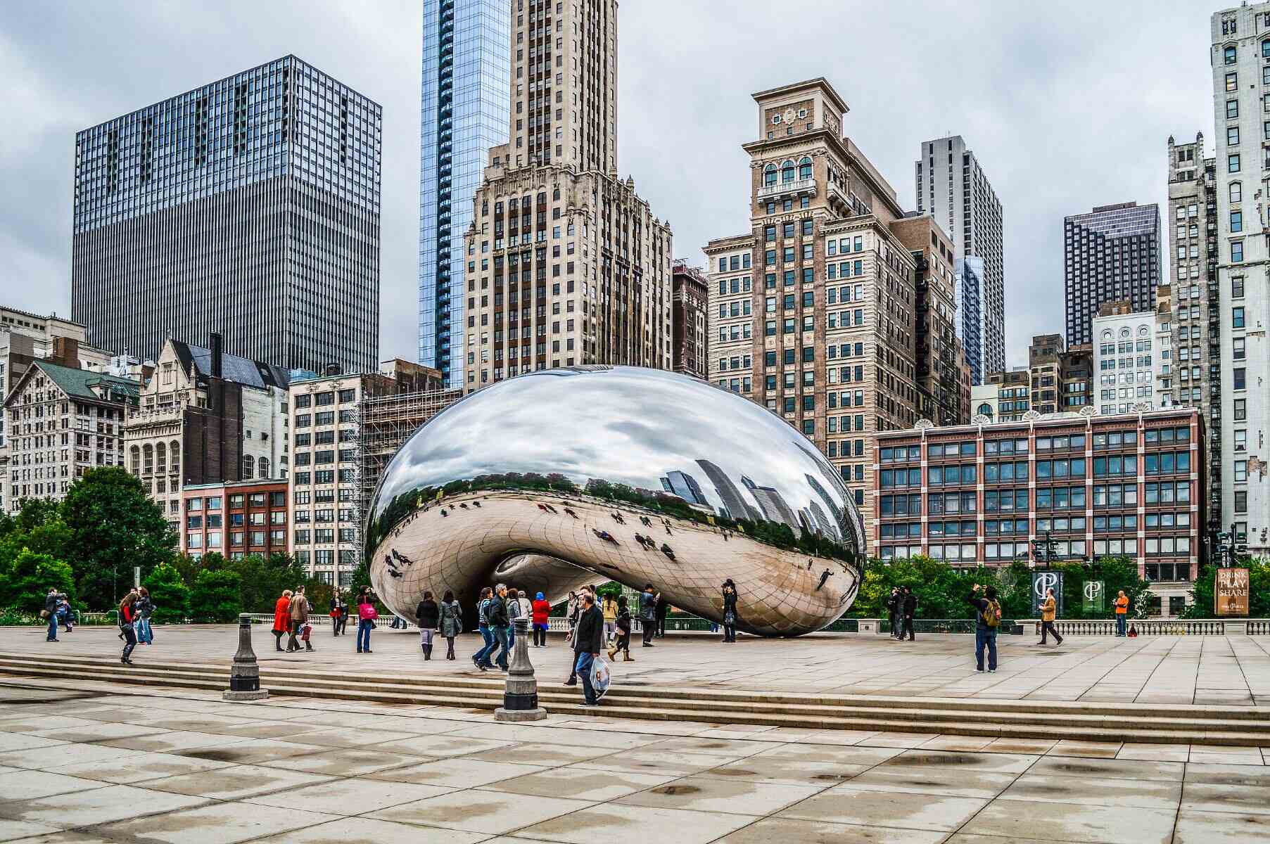 What Is The Official Name Of The Chicago Bean Sculpture