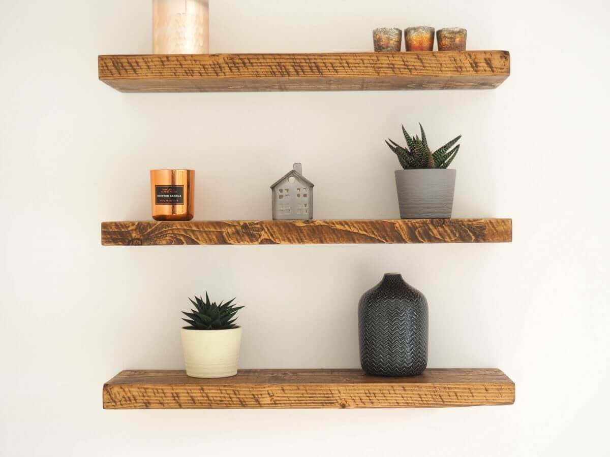 What To Put On Wall Shelf