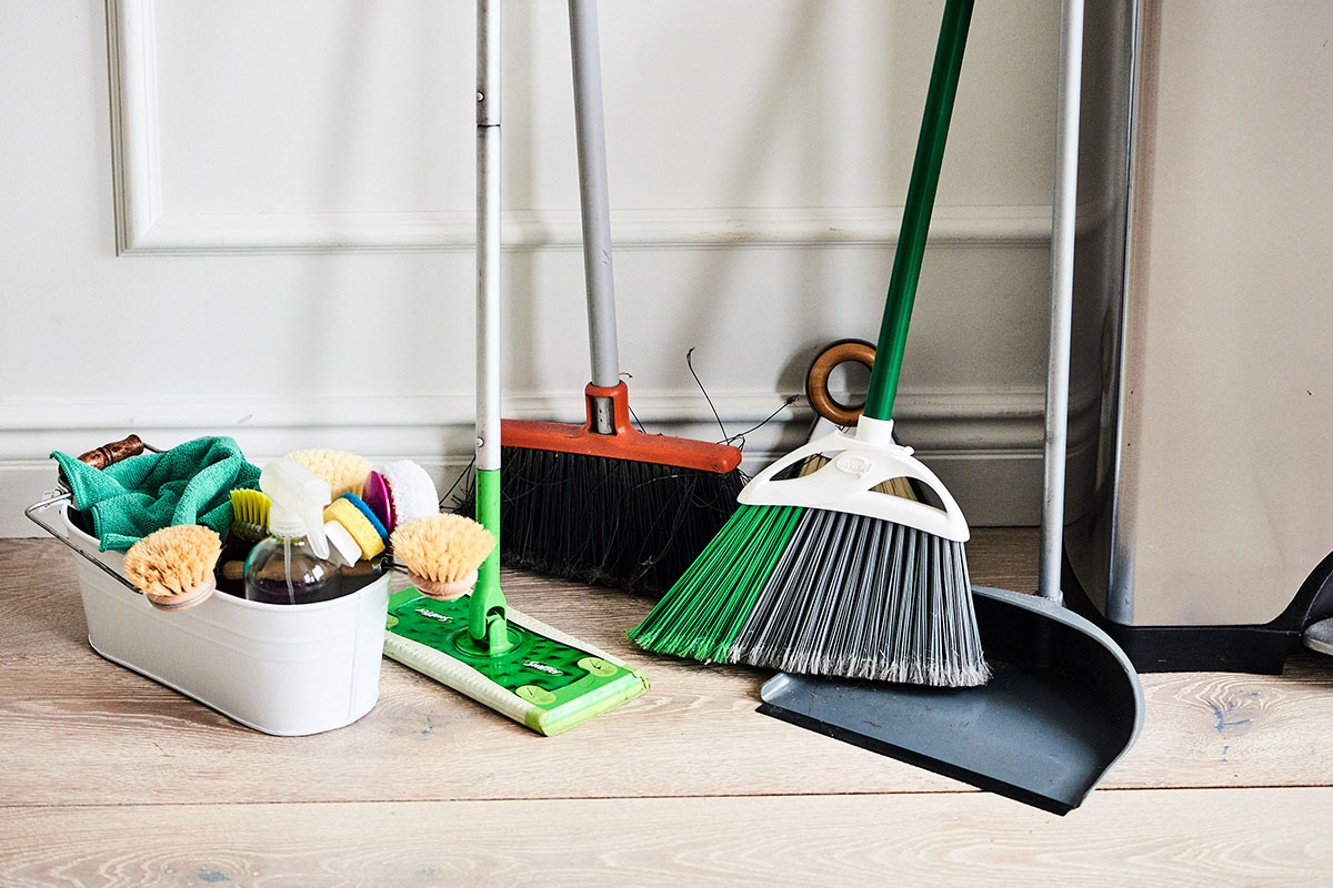 Where To Store Broom And Mop