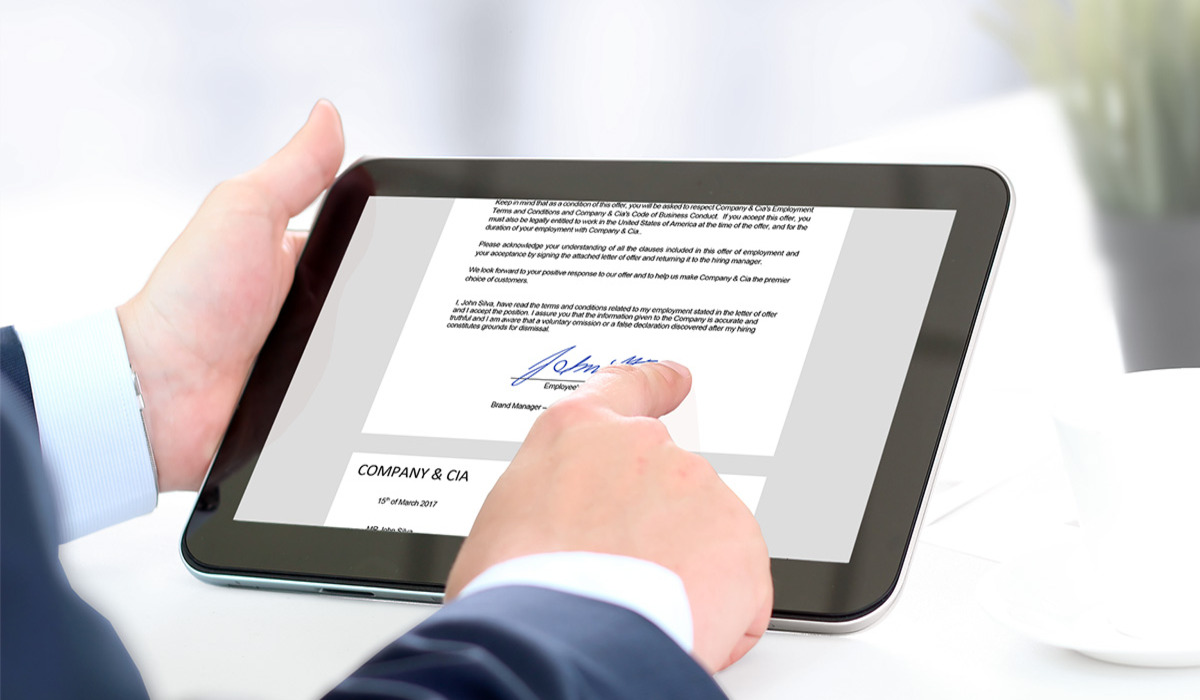 Why Use An Electronic Signature?