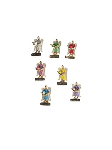 1 inch Seven Archangels Mini Statue Set