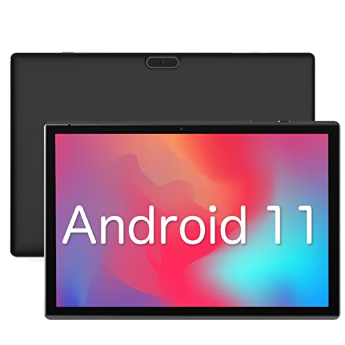 10 Inch Tablet, Google Android 11 Tablet, Quad-Core Processor Tableta Computer with 32GB ROM 2GB RAM 8MP Camera WiFi BT 10.1 in HD Display, 6000mAh Long Battery Life Tablet