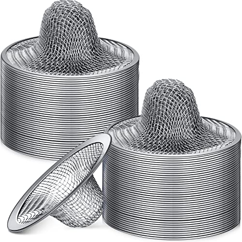 100 Pcs Mesh Sink Strainer - Keep Your Drains Clog-Free!