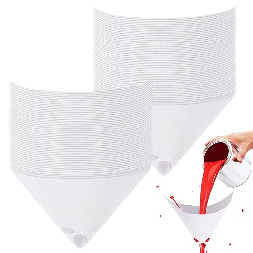 100PCS Paint Strainers Paper Cone - MAQIHAN