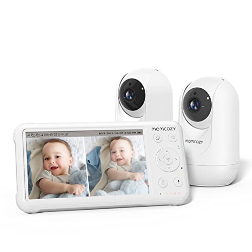 1080P Split Screen Video Baby Monitor
