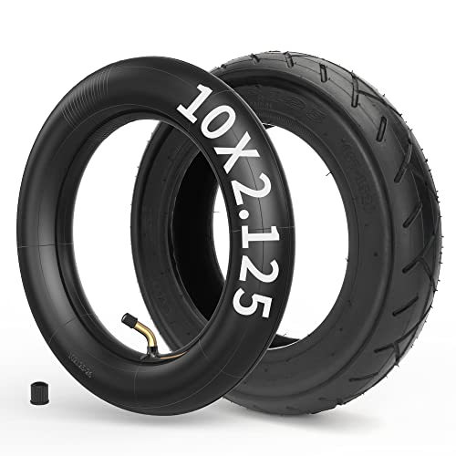10x2.125 Tire and Inner Tube with 45° Valve Stem