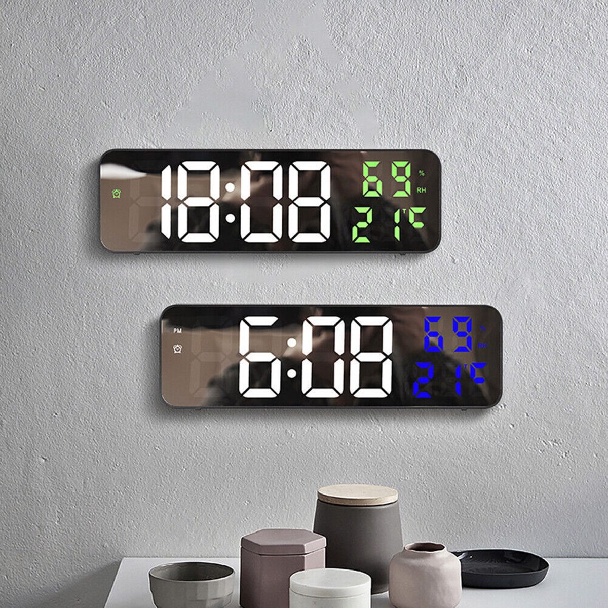 11 Amazing Wall Clock With Temperature for 2023