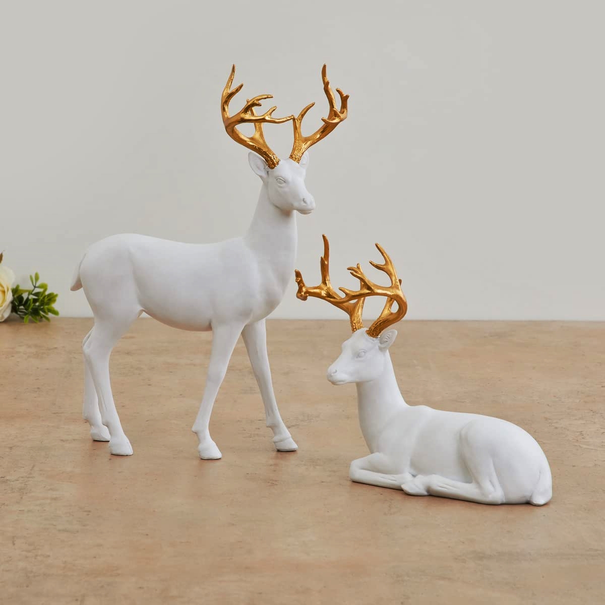 11 Superior White Deer Figurine for 2024