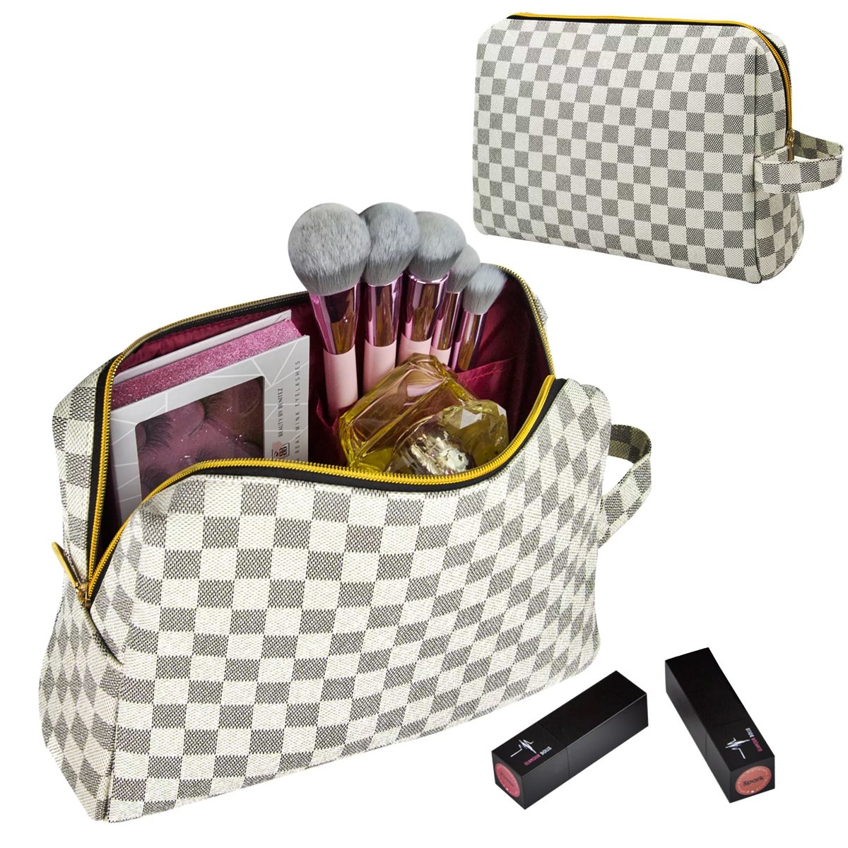 11 Unbelievable Makeup Bag Cosmetic Case For Purse for 2024