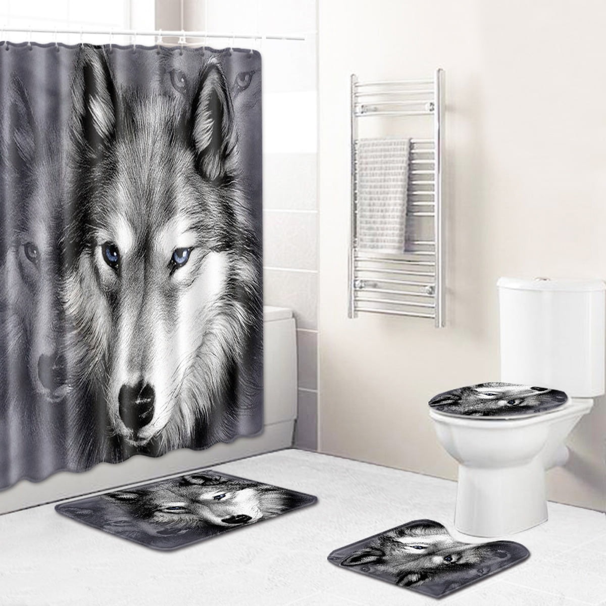 12 Amazing Wolf Shower Curtain for 2023
