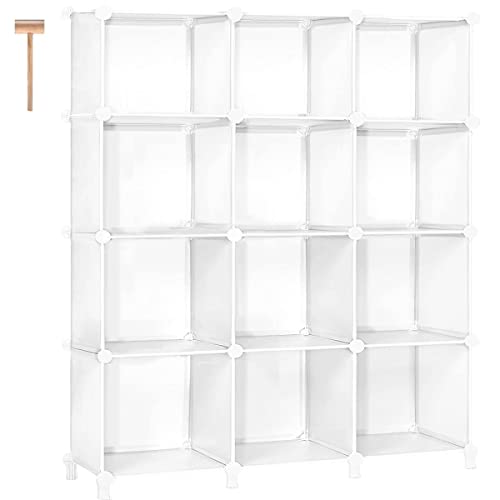 12-Cube Closet Organizer and Storage Shelves