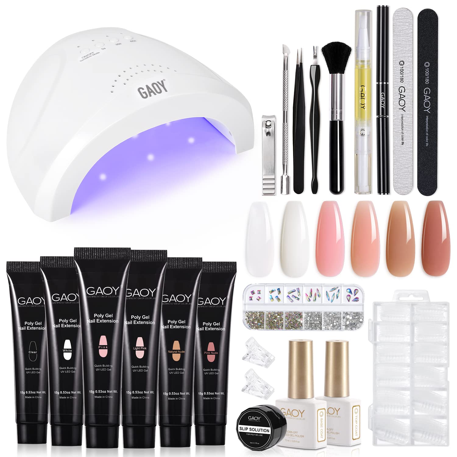 12 Incredible Polygel Nail Kit With Led Lamp for 2024