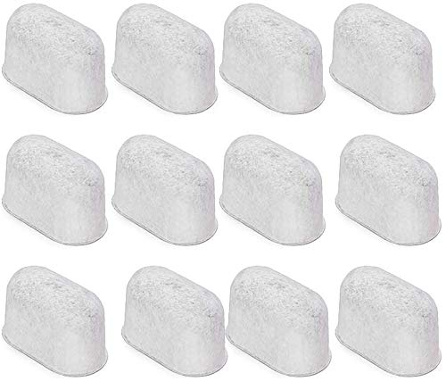 12-Pack of Replacement Breville BWF100 Compatible with Breville BWF100 Machines, Breville Espresso Machine Water Filter Replacements (Activated Charcoal with Pure and Refresh Taste)