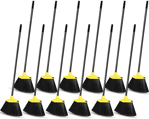 12 Pcs Heavy Duty Broom Bulk