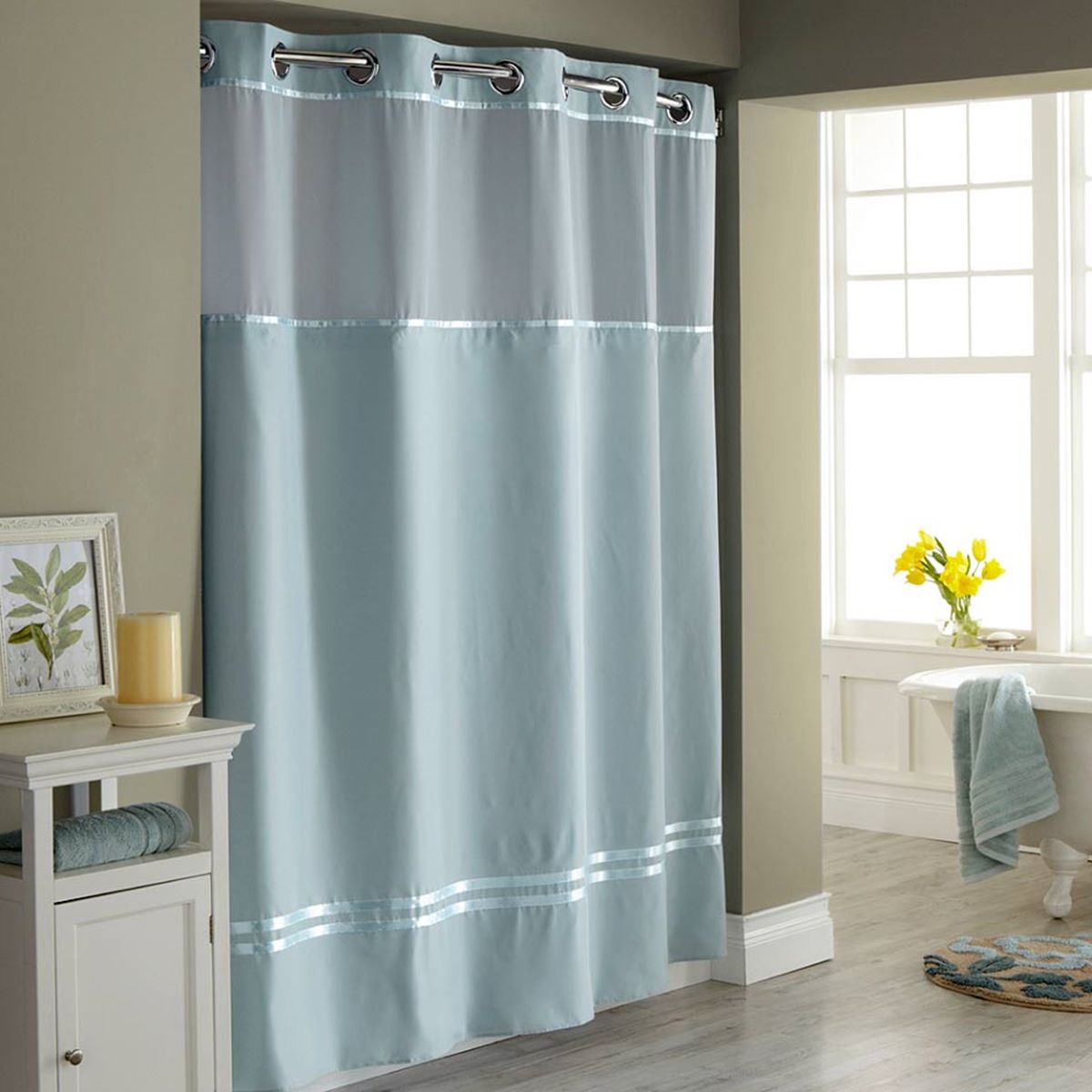 12 Unbelievable Hookless Shower Curtain With Liner for 2024