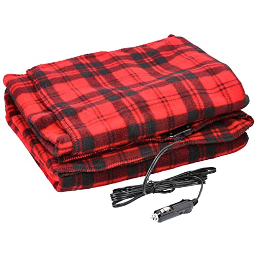 12-Volt Electric Blanket for Car, Truck, SUV, or RV