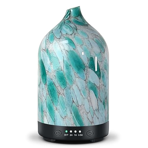 120ml Glass Ultrasonic Cool Mist Aromatherapy Diffuser