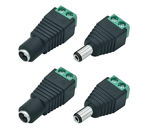 12V DC Power Connector 5.5mm x 2.1mm
