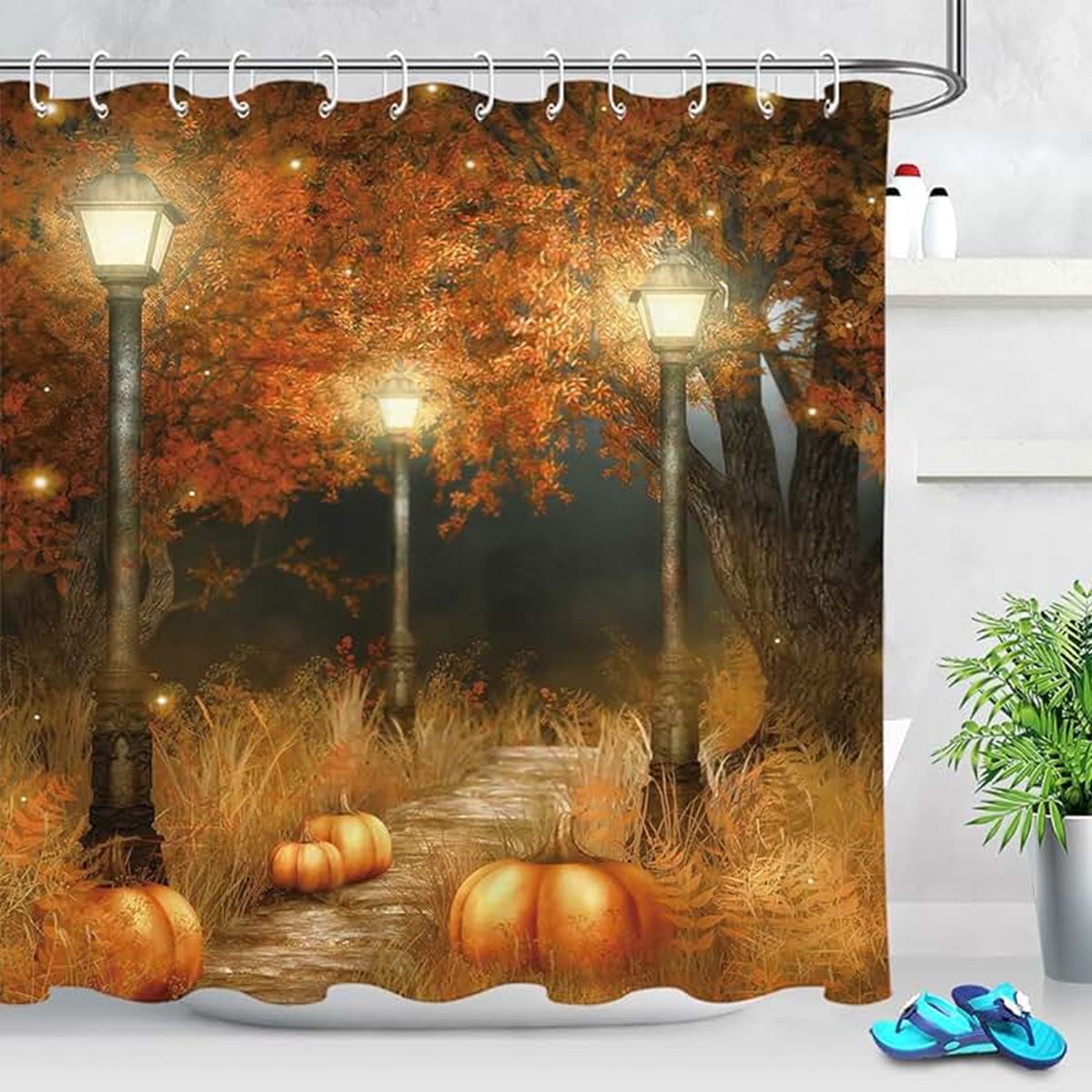 13 Best Fall Shower Curtain for 2024