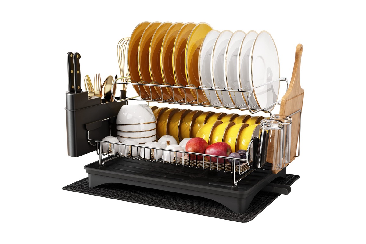 13-best-two-tier-dish-drying-rack-for-2023