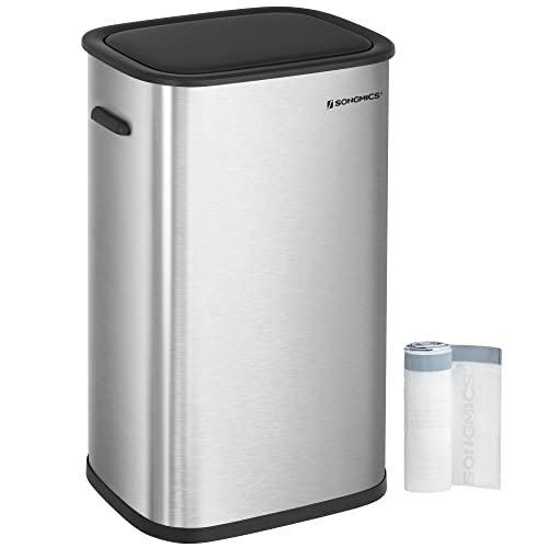 13 Gallon Automatic Garbage Can with Soft-Close Lid
