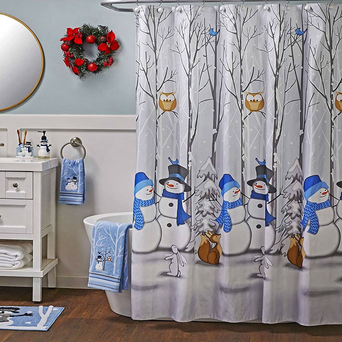 13 Incredible Winter Shower Curtain for 2023