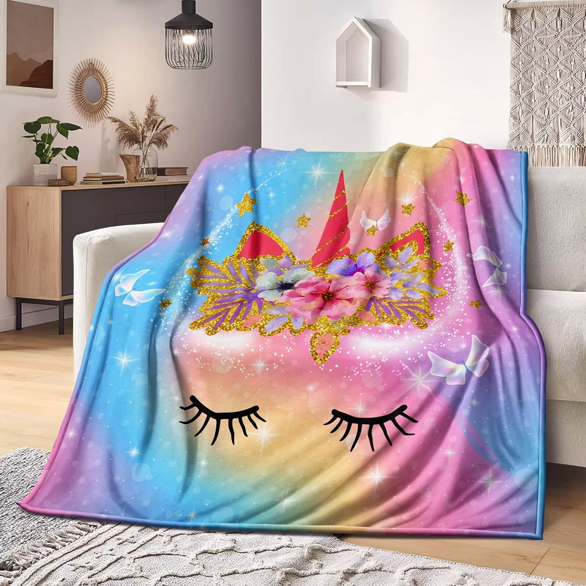 13 Unbelievable Unicorn Blanket For Girls for 2024