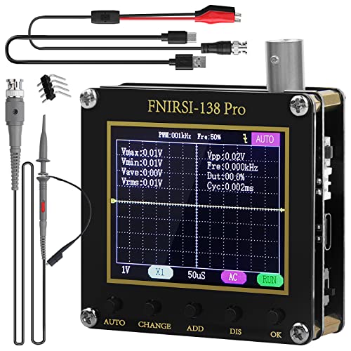 138Pro Digital Oscilloscope Kit - Compact and Portable