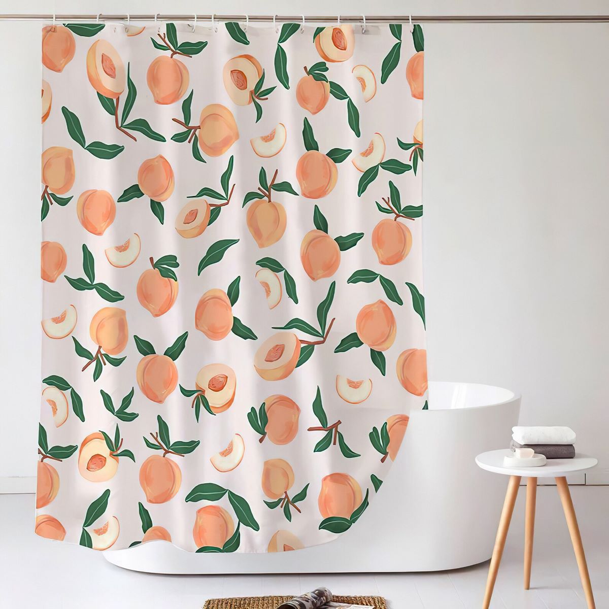 14 Amazing Peach Shower Curtain for 2024